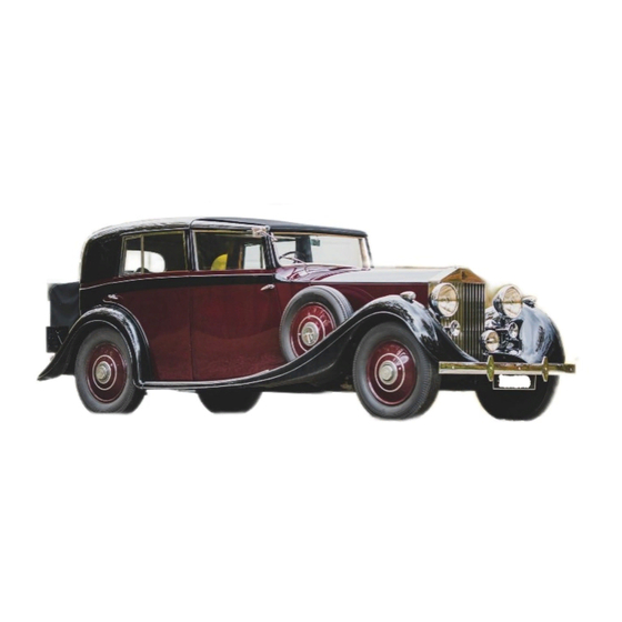 Rolls-Royce 25-30 H.P Handbook