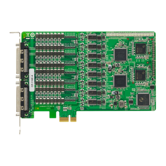 Moxa Technologies CP-116E-A User Manual