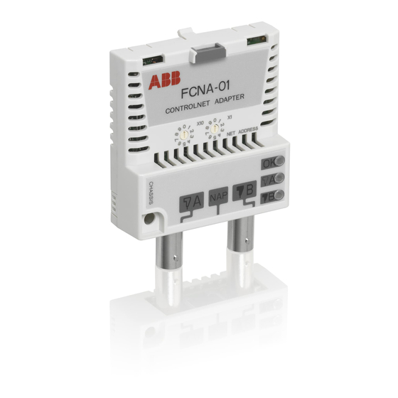 ABB FCNA-01 Quick Installation And Start-Up Manual