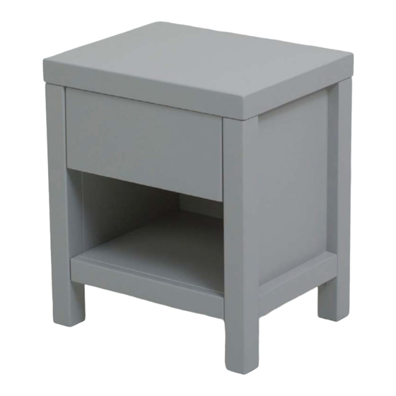 Quax JOY Desk with drawer and door 54 06 11 Series Manual