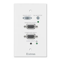 Extron Electronics Architectural Interface CIA114 Specifications
