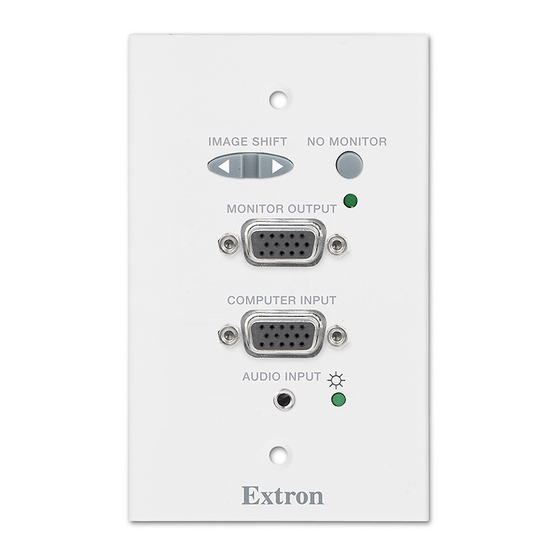 Extron electronics Architectural Interface CIA114 Specifications