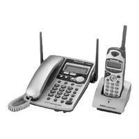 Panasonic TG2584S - 2.4 GHz Corded/Cordless Phone System Operating Instructions Manual