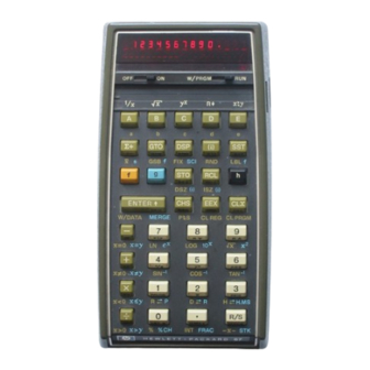 HP -67 Owner's Handbook Manual