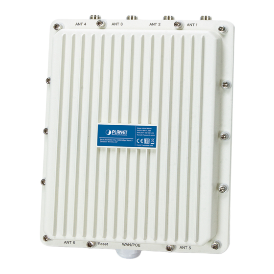 Planet WDAP-850AC Quick Installation Manual