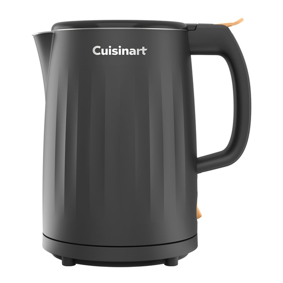Cuisinart soho CK-10 Series Instruction Booklet