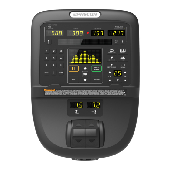 Precor P31 Operator's Manual