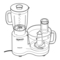 Food Processor Kenwood FP510 series User Manual