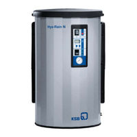 KSB Hya-Rain Installation & Operating Manual