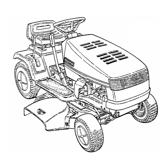 Snapper LT145H38GBV Safety Instructions & Operator's Manual