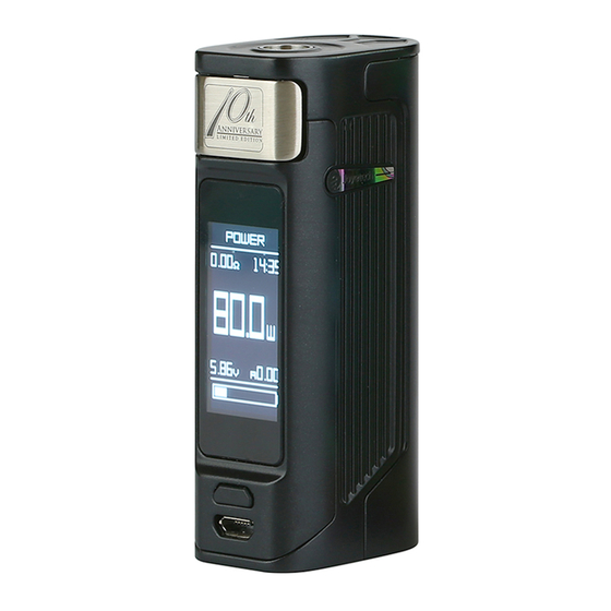 InnoCigs ESPION SOLO User Manual