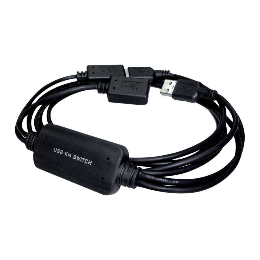 König Electronic CMP-USBKMSW10 Manual