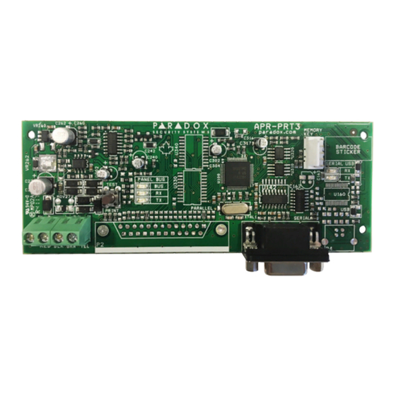Paradox BUS2SER Installation Manual