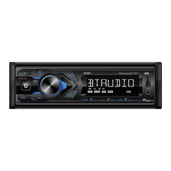 Jensen MPR210 Installation & Owner's Manual
