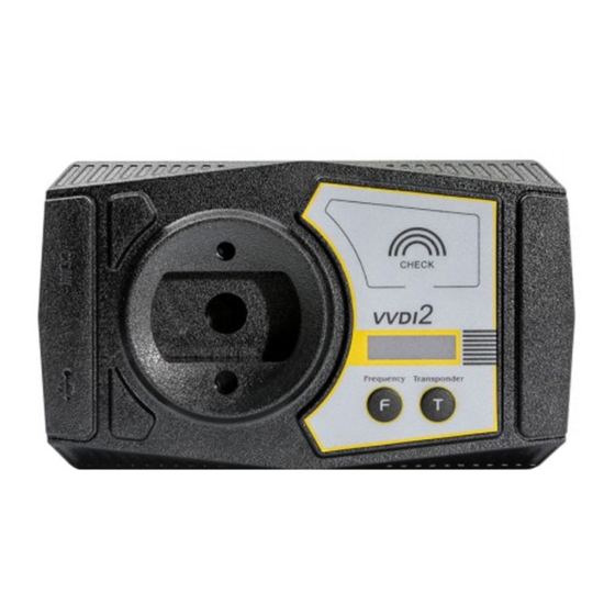 BMW VVDI2 User Manual
