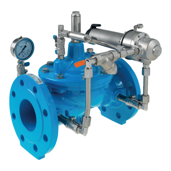 Hawle HAWIDO 1405 Sustaining Relief Valve Manuals