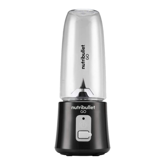 NUTRIBULLET GO User Manual