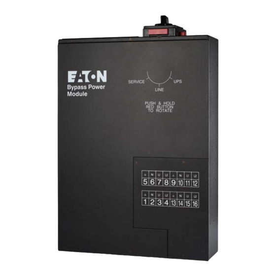 Eaton 9PX SP Manual