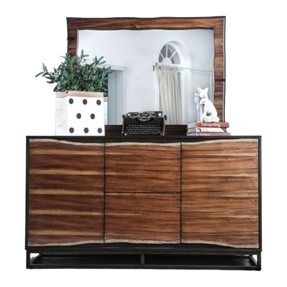 Furniture of America Fulton CM7363D&M Assembly Instructions