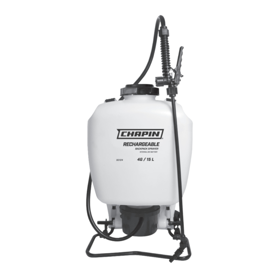 Chapin 60124 Use And Care Manual
