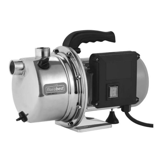 FLORABEST FGPS 1100 C4 Operating Instructions Manual