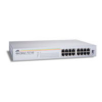 Allied Telesis AT-FS716E Installation Manual