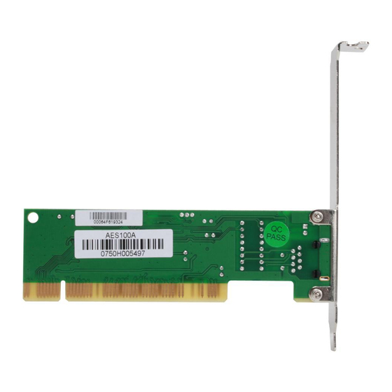 Azio AES100A Quick Installation Manual