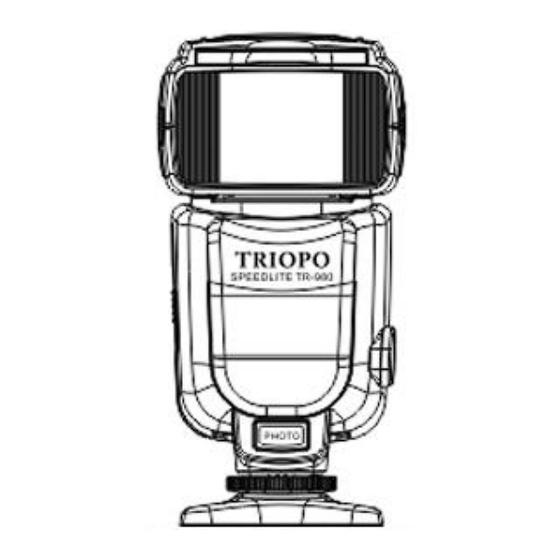 triopo TR-980 Manual
