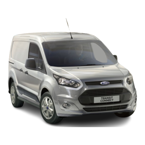 Ford TRANSIT CONNECT Quick Reference Manual