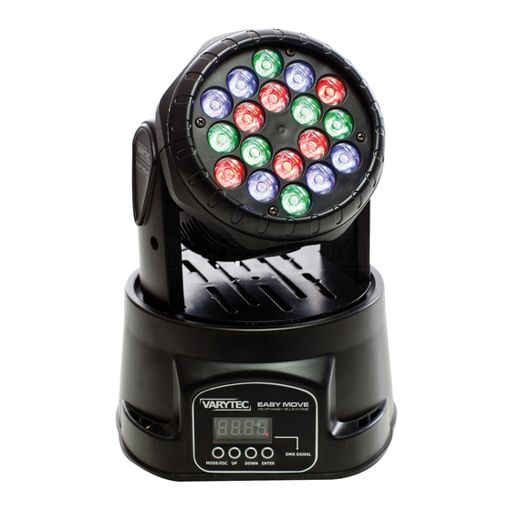 Varytec Easy Move XS HP Wash User Manual