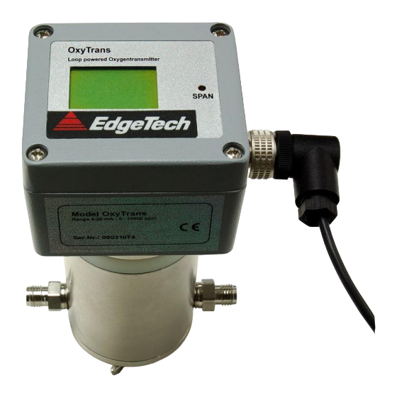 Edgetech OxyTrans Operator's Manual