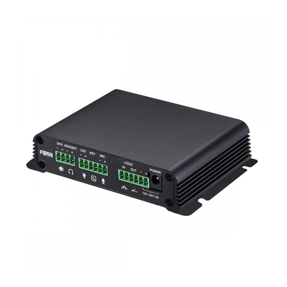Fanvil PA2 User Manual