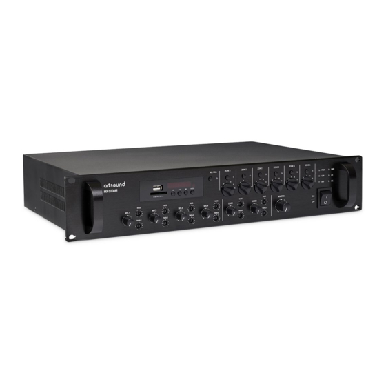 Artsound MX-2406M Operating Manual