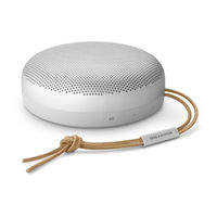 Bang & Olufsen Beosound A1 2nd Gen Quick Start Manual