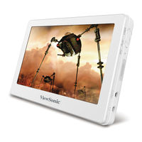 ViewSonic VPD400 - Moviebook - HD Digital Portable Player User Manual