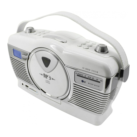 SOUNDMASTER HighLine RCD1350WS Manual