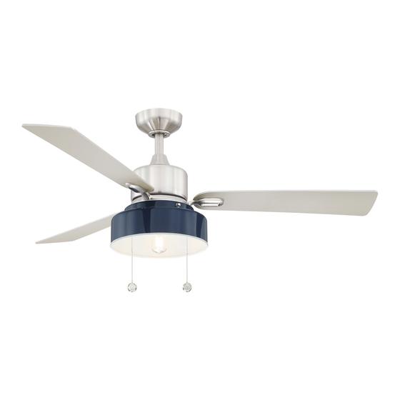 User Manuals: Fanimation NAVY LP7678LBN Fan Light