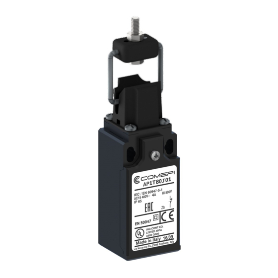 COMEPI T80 Instruction Sheet