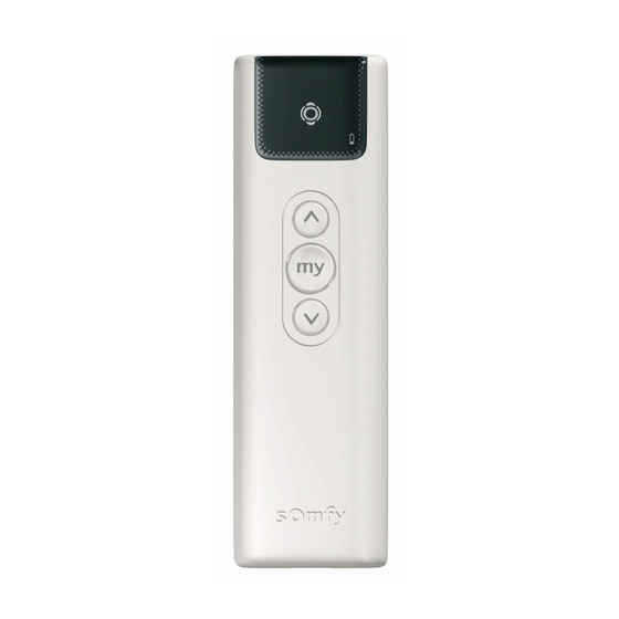 SOMFY Telis 1 io Installation Manual