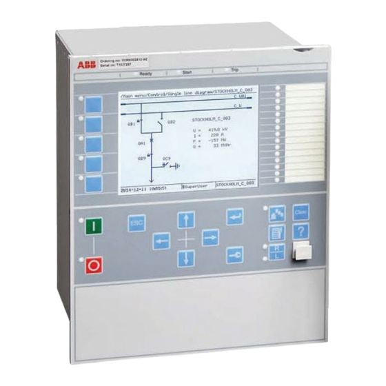 Hitachi RET670 Commissioning Manual