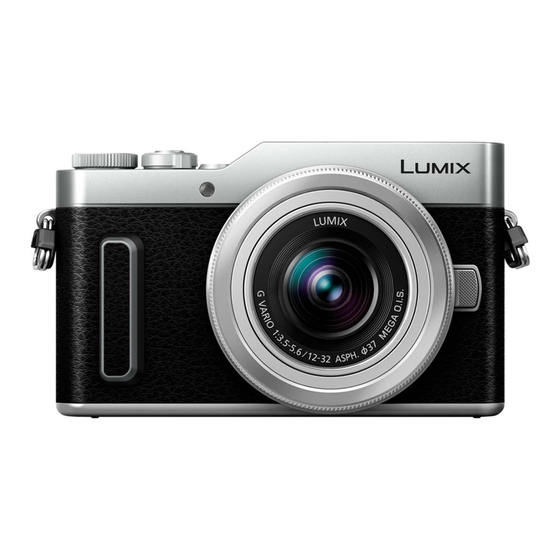 User Manuals: Panasonic Lumix DC-GX880 Lens Camera