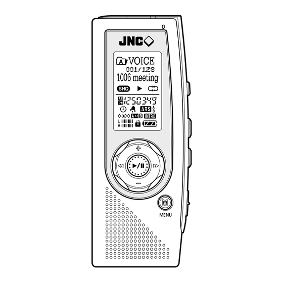 JNC SSF-1100 User Manual