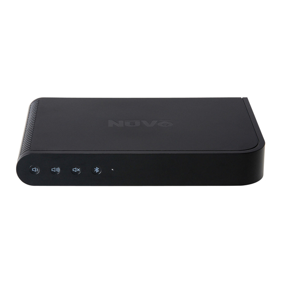 Nuvo NV-P100 Series Product Manual