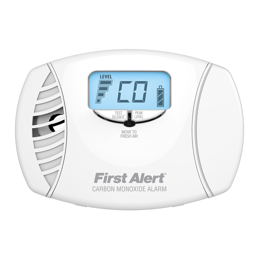 First Alert CO615 User Manual