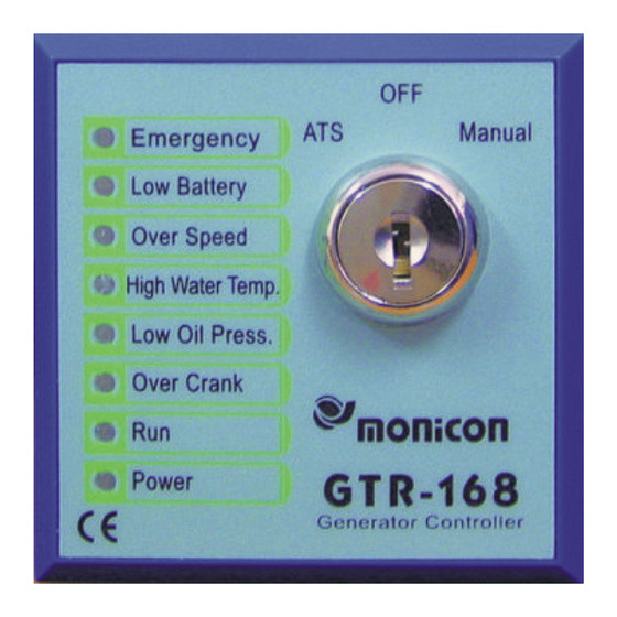 Monicon GTR-168 Manual