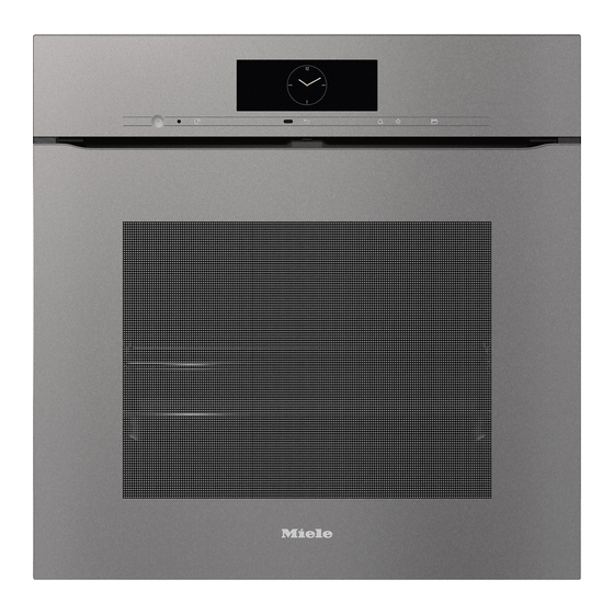 Miele H 7860 BPX Operating And Installation Instructions