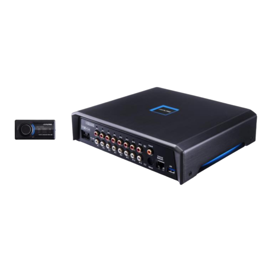 Alpine PXE-X09 Manual