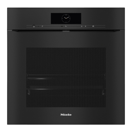 MIELE H 7860 BPX OPERATING AND INSTALLATION INSTRUCTIONS Pdf Download ...