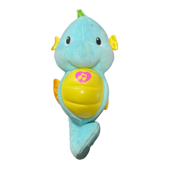 Fisher-Price Soothe Baby with Lullabies and Ocean Sounds Manual