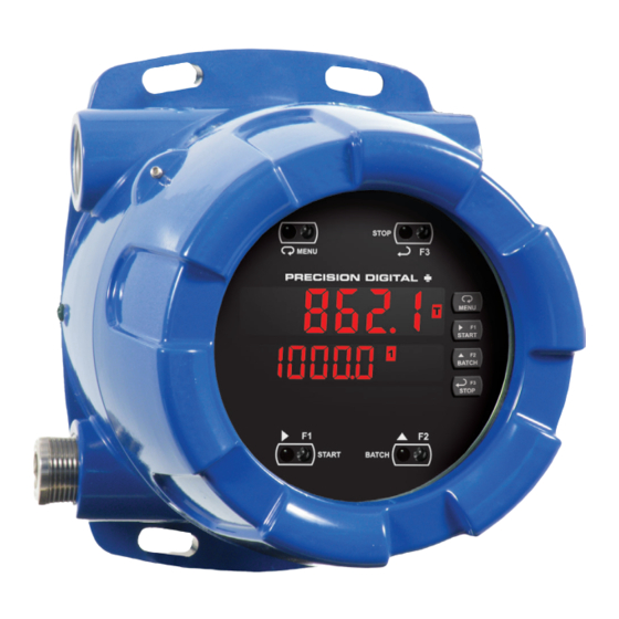 Precision Digital Corporation ProtEX-MAX PD8-6210 Quick Start Manual